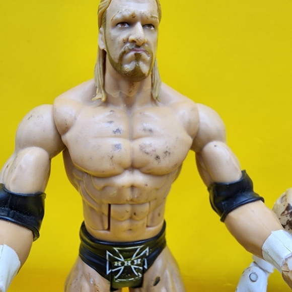 2010 WWE Wrestling Figures CM Punk Triple H 6.5" -read - Picture 2 of 6